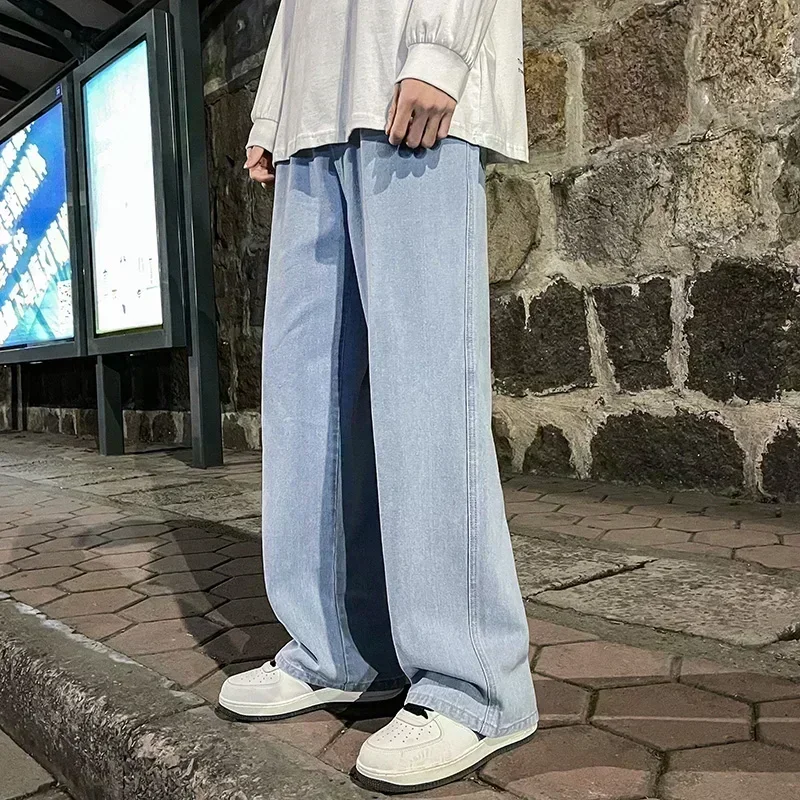 جينز رجالي فضفاض بأسلوب كوري ع - مراجعة Streetwear Brand Denim وسعره