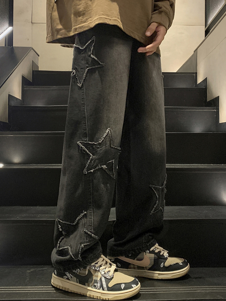 جينز أمريكي فضفاض مستقيم الساق - مراجعة Streetwear Brand Denim وسعره